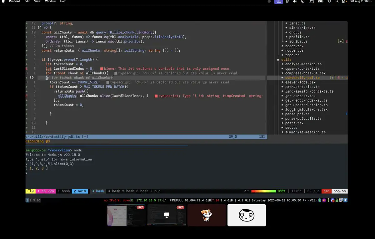 Build-in-public Screenshot