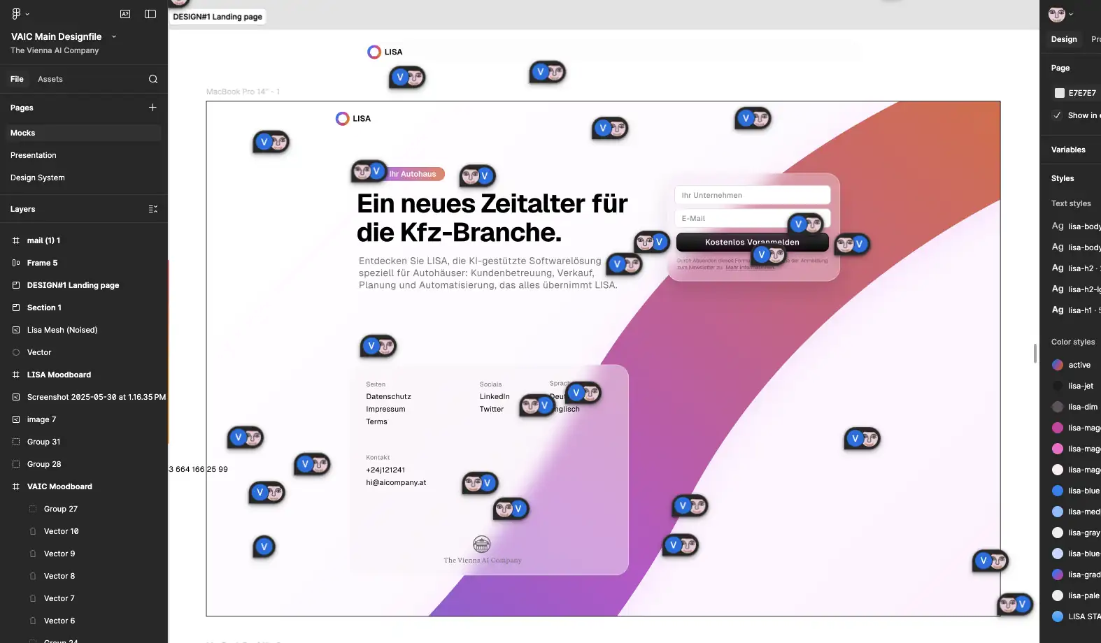 first landing feedback